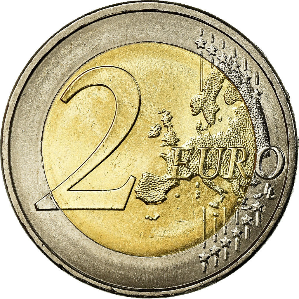 GERMANIA - REPUBBLICA FEDERALE, 2 Euro, EMU, 10th Anniversary, 2009, BB