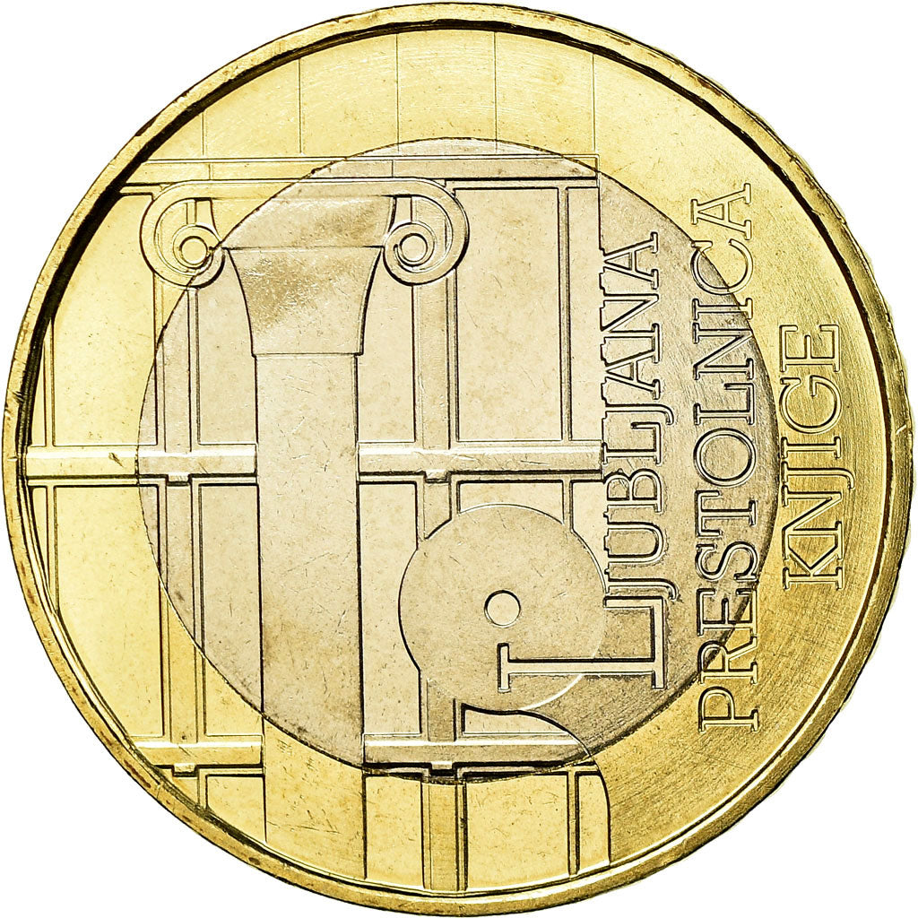 Slowenien, 3 Euro, 2010, SS+, Bi-Metallic, KM:95