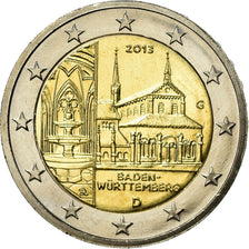 Federale Duitse Republiek, 2 Euro, Baden-Wurttenberg, Maulbrunn Cloister, 2013
