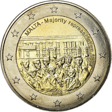 Malta, 2 Euro, Majority representation, 2012, AU(55-58), Bi-Metallic, KM:145