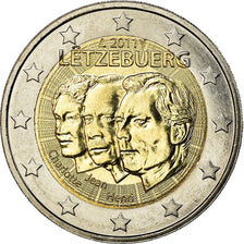 Luksemburg, 2 Euro, 2011, AU(55-58), Bimetaliczny, KM:116