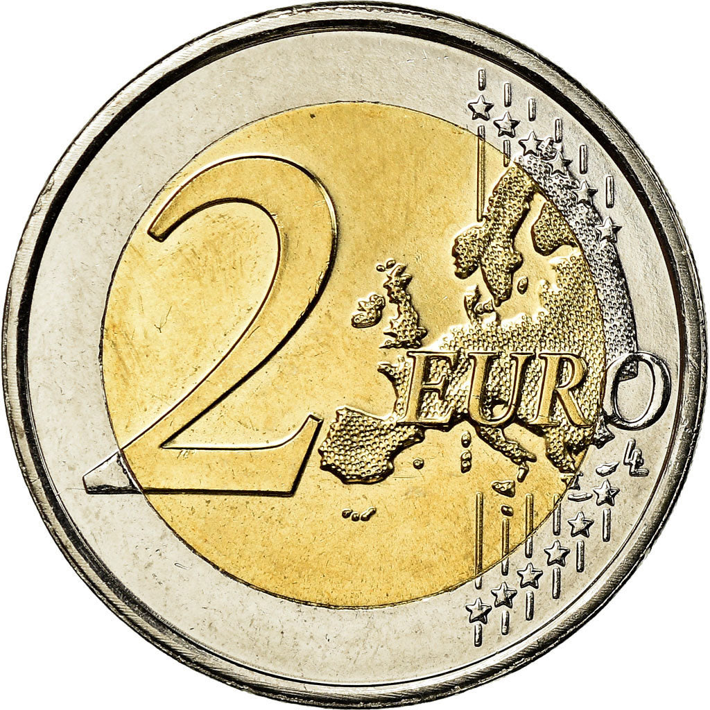 Luxemburg, 2 Euro, 2010, VZ, Bi-Metallic, KM:115