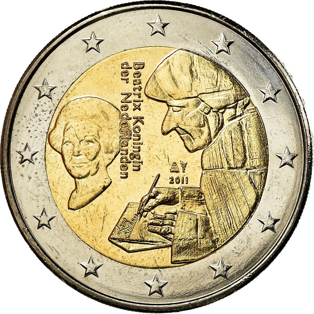 Pays-Bas, 2 Euro, 2011, SUP, Bi-Metallic, KM:298
