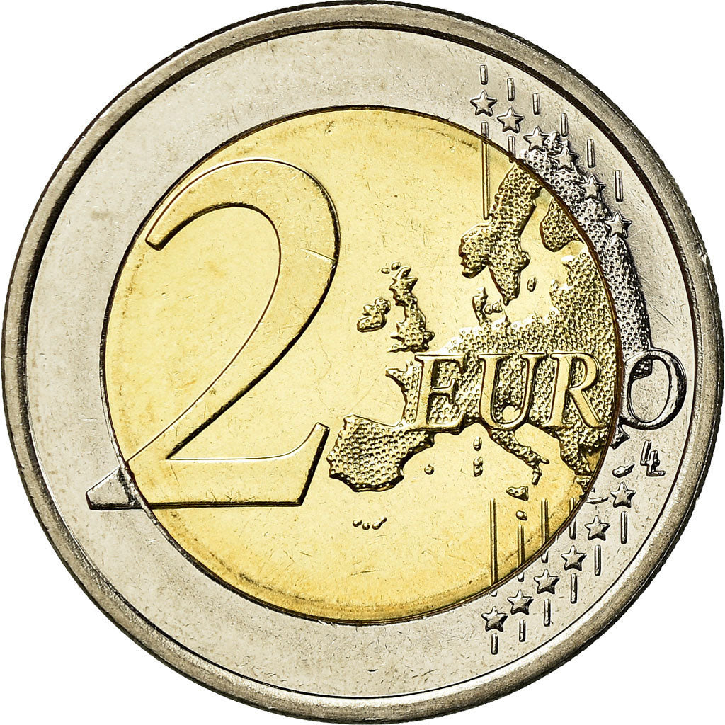 Finland, 2 Euro, Helene Schjerfbeck, 2012, AU(55-58), Bi-Metallic, KM:182