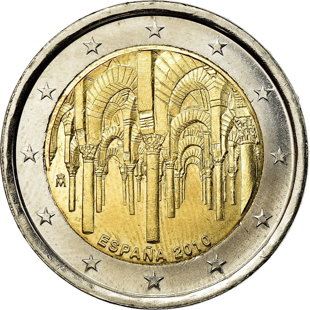 Spanien, 2 Euro, 2010, VZ, Bi-Metallic, KM:1152