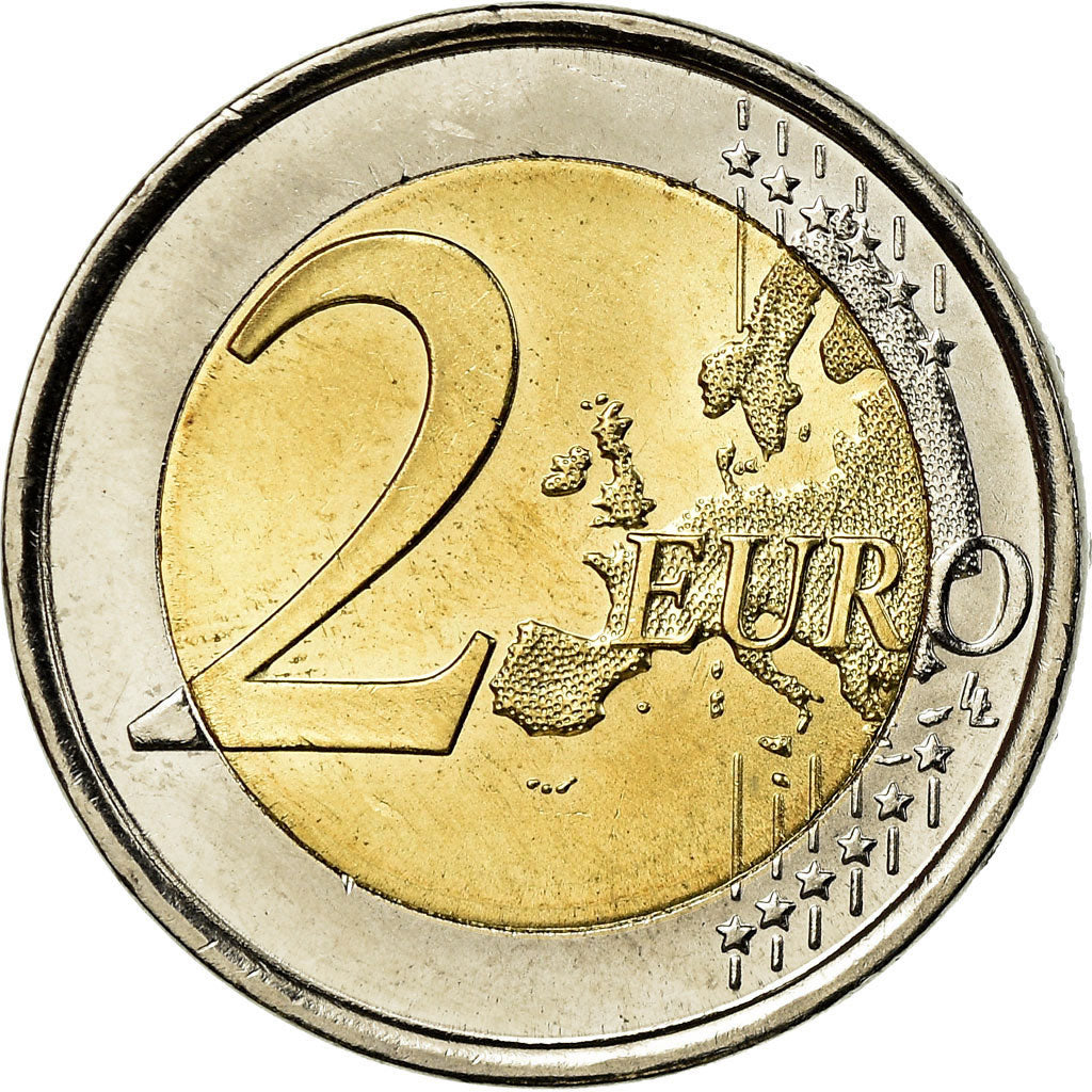 Spanien, 2 Euro, 2010, VZ, Bi-Metallic, KM:1152