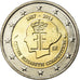 Bélgica, 2 Euro, Queen Elisabeth, 2012, AU(55-58), Bimetálico, KM:317