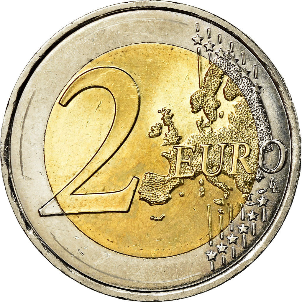 França, 2 Euro, Charles De Gaulle, Appel du 18 juin 1940, 2010, AU(55-58)