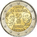 France, 2 Euro, 50 Ans du Traité de l'Elysée, De Gaulle-Adenauer, 2013, SUP