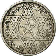 Moneta, Marocco, Mohammed V, 100 Francs, 1953, Paris, BB, Argento, KM:52