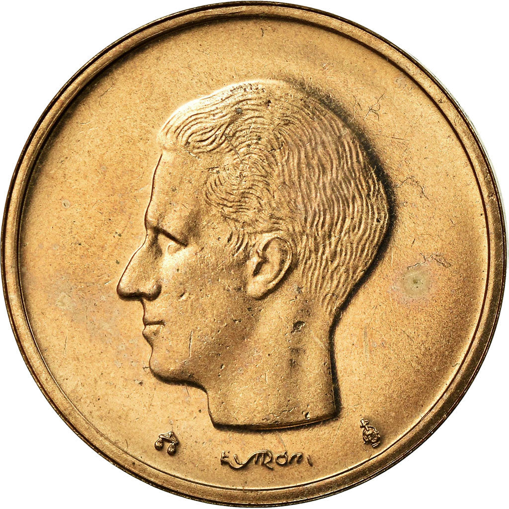 Moneta, Belgio, 20 Francs, 20 Frank, 1990, FDC, Nichel-bronzo, KM:159
