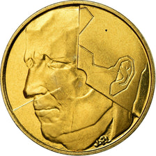 Moneta, Belgio, 5 Francs, 5 Frank, 1991, SPL-, Ottone o alluminio-bronzo, KM:164