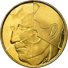 Moneta, Belgio, 5 Francs, 5 Frank, 1992, SPL-, Ottone o alluminio-bronzo, KM:164