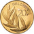 Moeda, Bélgica, 20 Francs, 20 Frank, 1993, MS(63), Níquel-Bronze, KM:159