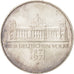 GERMANY - FEDERAL REPUBLIC, 5 Mark, 1971, Karlsruhe, Germany, MS(60-62), Silv...