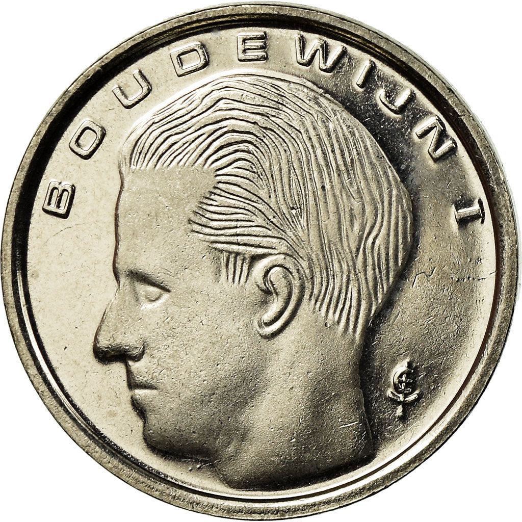 Monnaie, Belgique, Franc, 1993, FDC, Nickel Plated Iron, KM:171