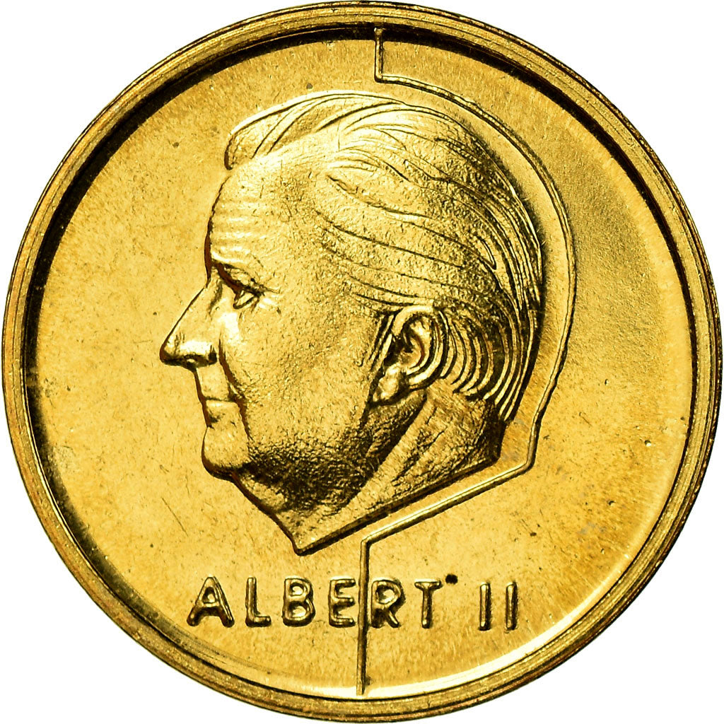 Moneta, Belgio, Albert II, 5 Francs, 5 Frank, 1994, Brussels, SPL