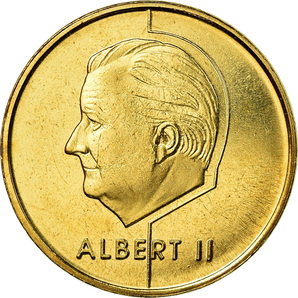 Munten, België, Albert II, 5 Francs, 5 Frank, 1996, Brussels, UNC-