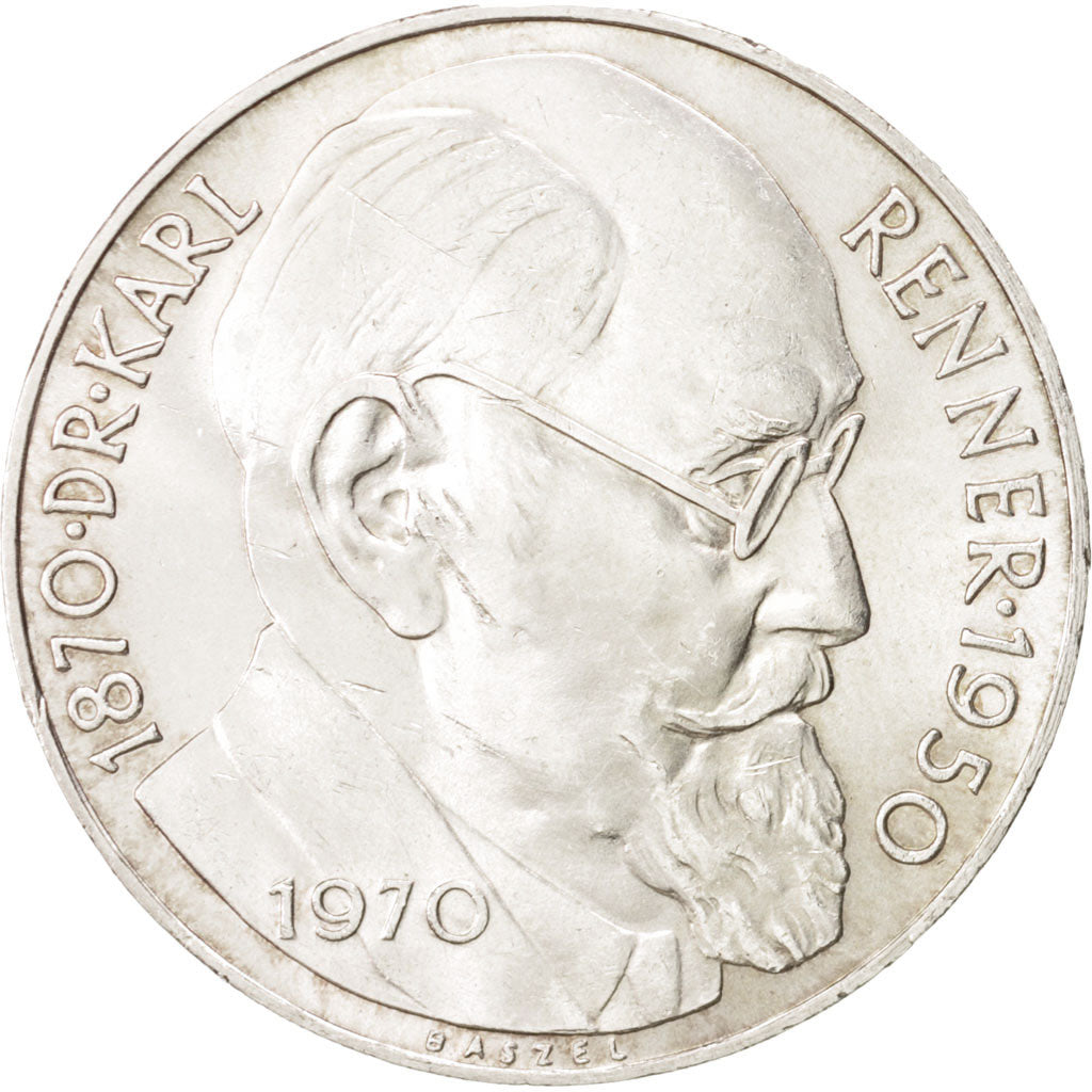 Austria, 50 Schilling, 1970, SPL-, Argento, KM:2909