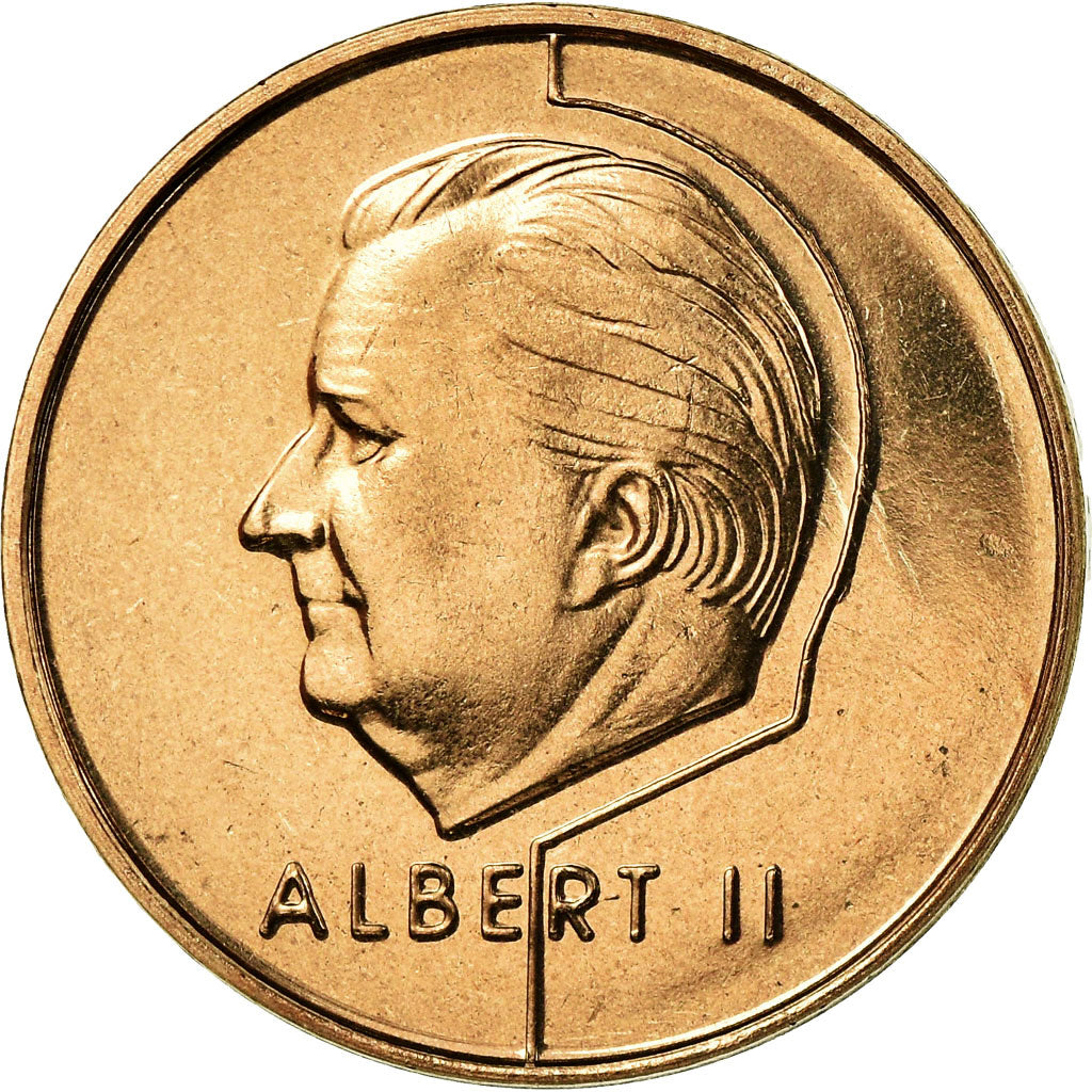 Münze, Belgien, Albert II, 20 Francs, 20 Frank, 1997, Brussels, UNZ