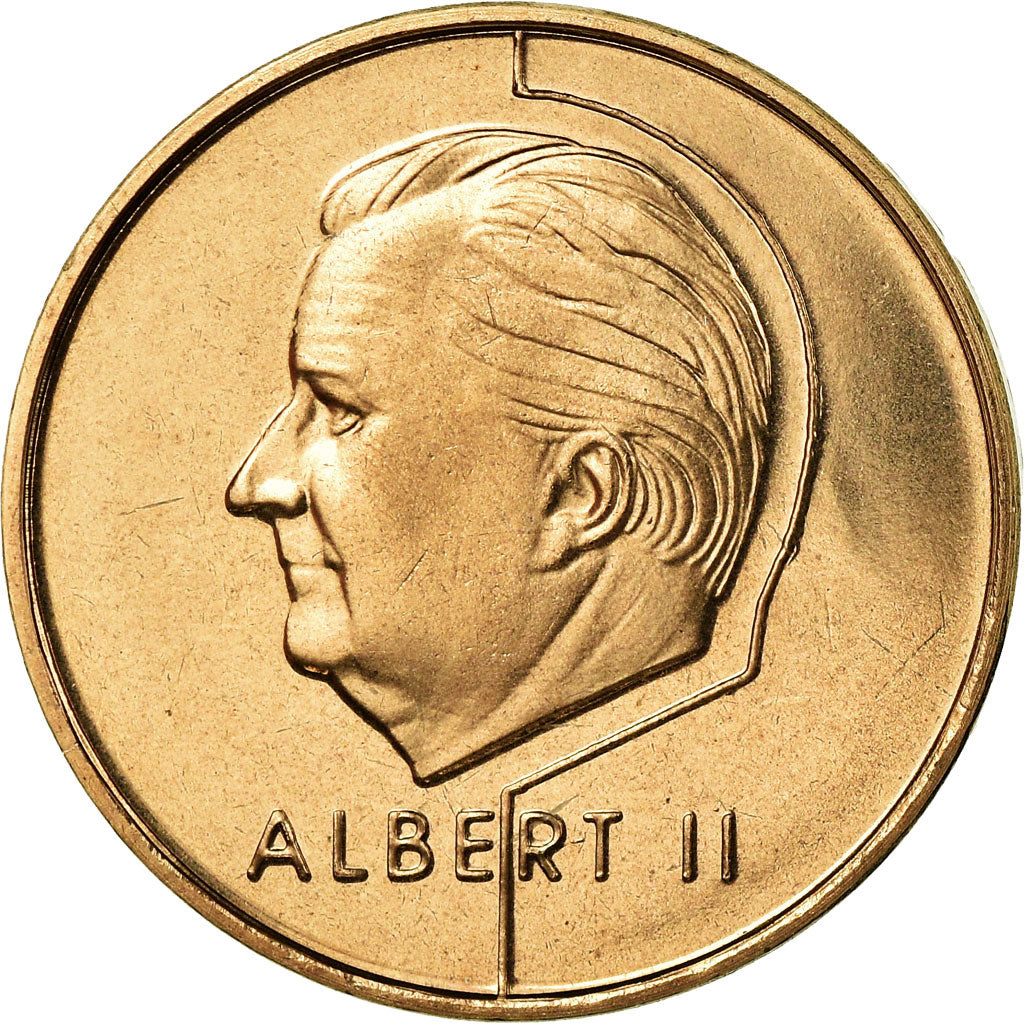 Münze, Belgien, Albert II, 20 Francs, 20 Frank, 1997, Brussels, STGL
