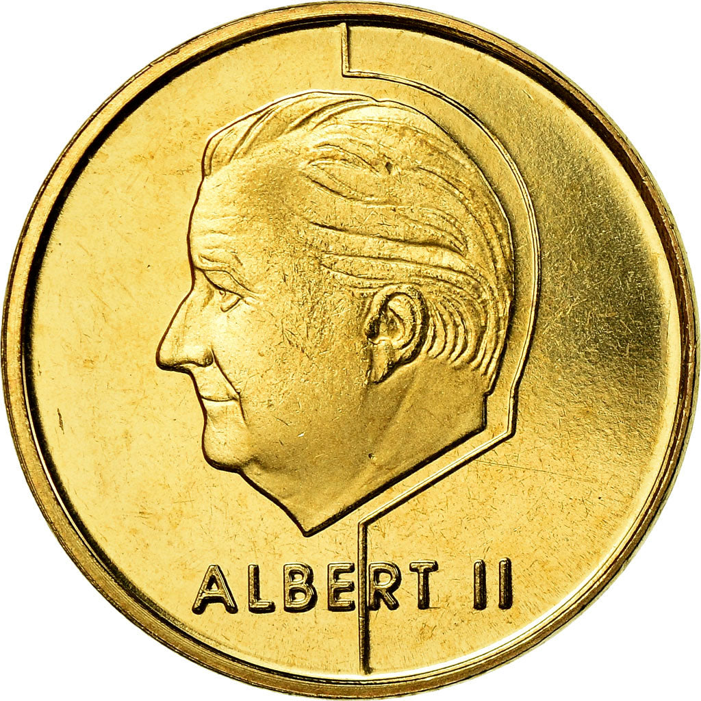 Moneta, Belgio, Albert II, 5 Francs, 5 Frank, 1998, Brussels, SPL-