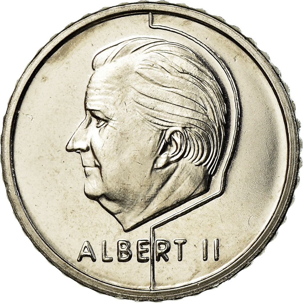 Moneta, Belgio, Albert II, 50 Francs, 50 Frank, 1999, Brussels, FDC, Nichel