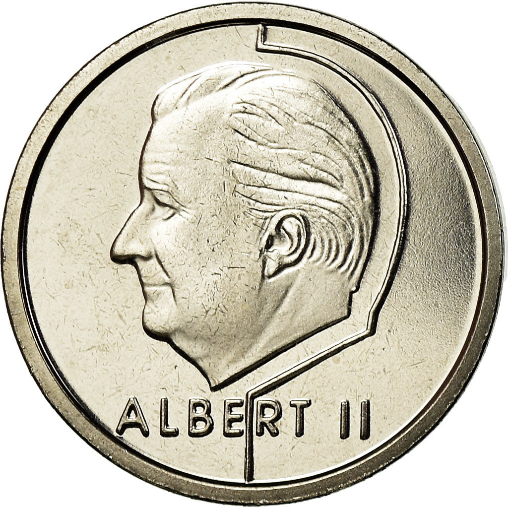 Moneta, Belgio, Albert II, Franc, 1999, Brussels, FDC, Ferro placcato nichel