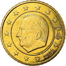 Belgium, 50 Euro Cent, 2003, AU(55-58), Brass, KM:229