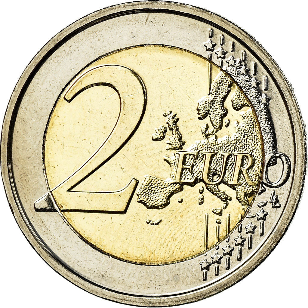 Belgio, 2 Euro, 2015, SPL-, Bi-metallico, KM:New