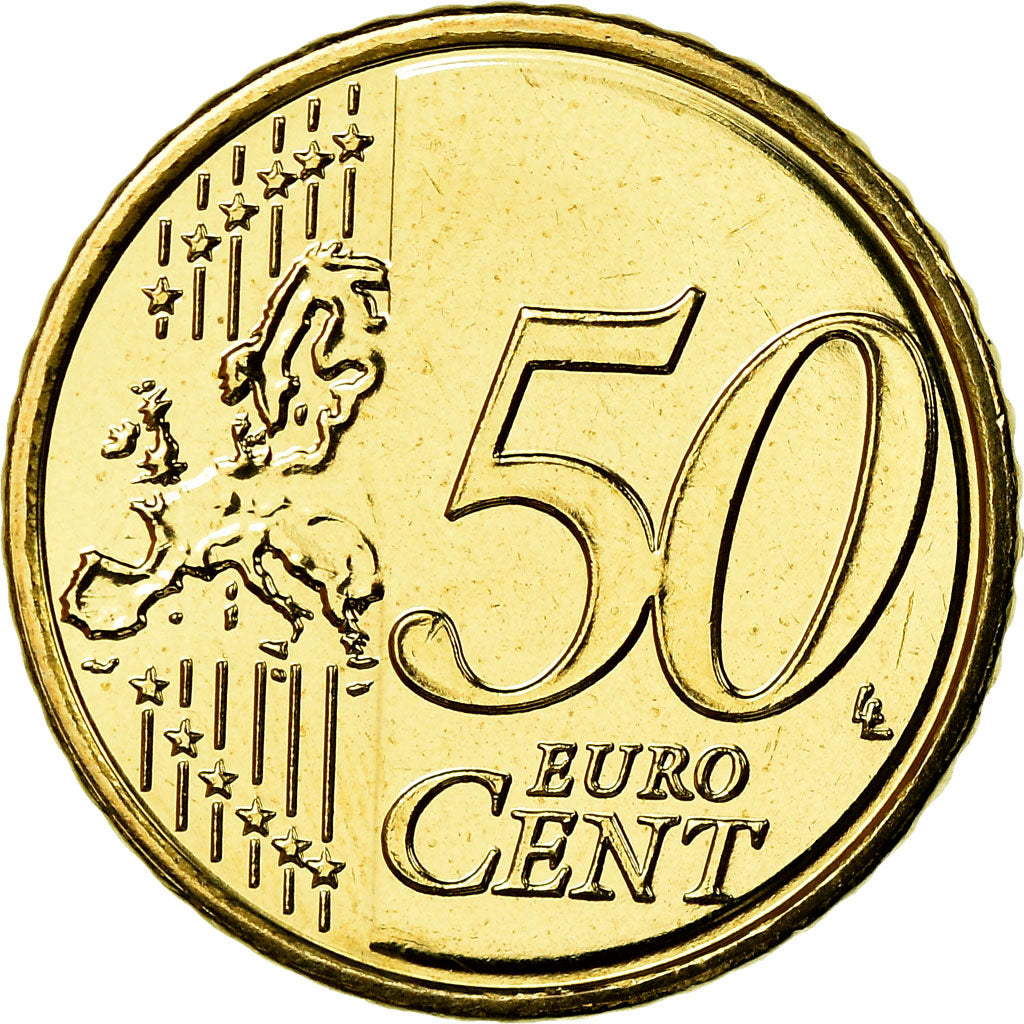 Belgien, 50 Euro Cent, 2015, VZ, Messing, KM:New