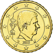 Bélgica, 10 Euro Cent, 2015, SC, Latón, KM:New
