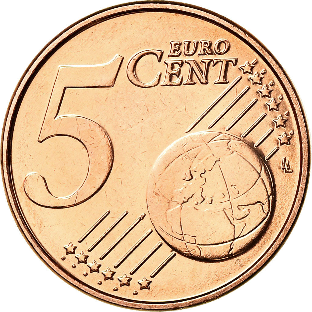 Belgio, 5 Euro Cent, 2015, SPL, Acciaio placcato rame, KM:New