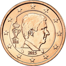 Belgien, 2 Euro Cent, 2015, VZ, Copper Plated Steel, KM:New