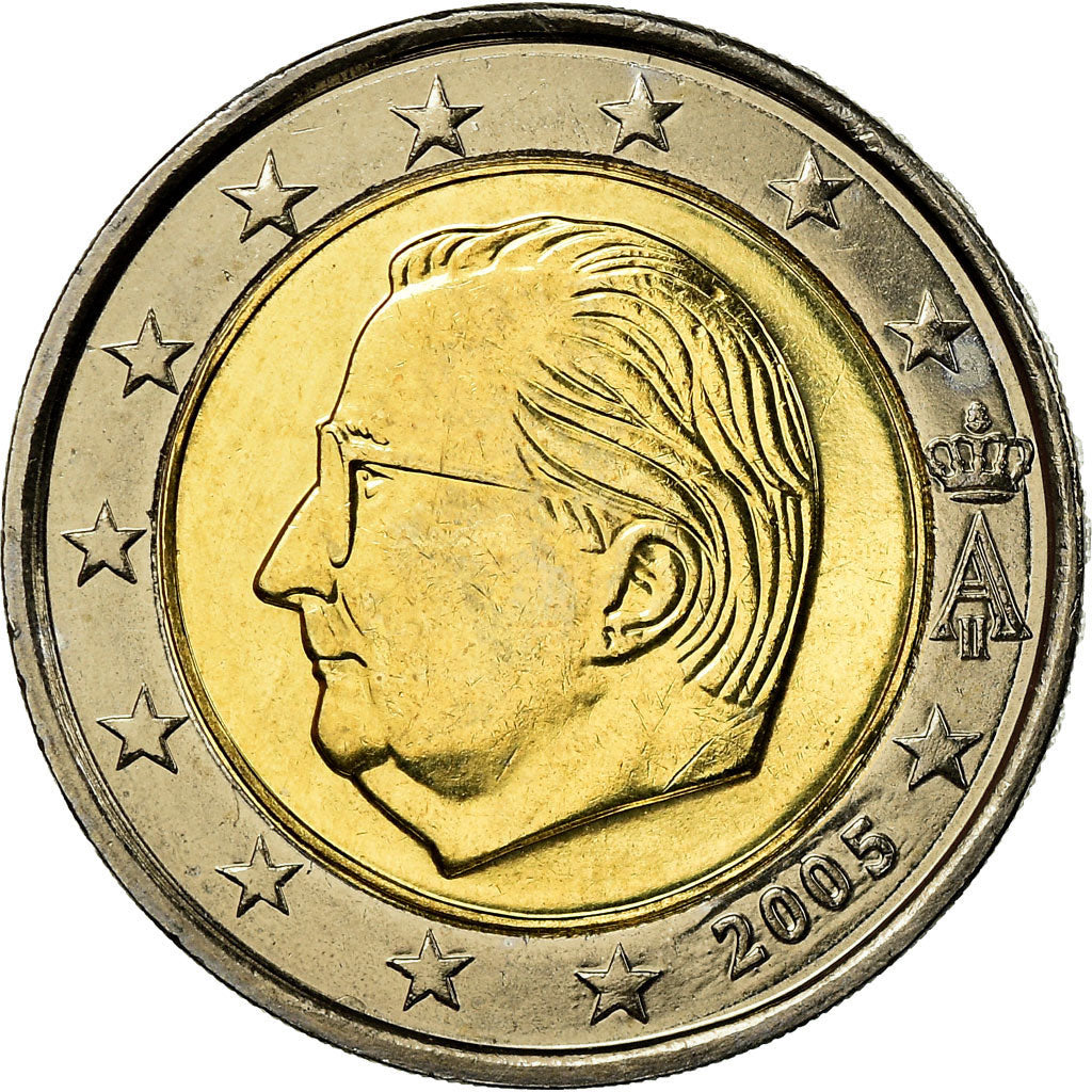 Belgien, 2 Euro, 2005, VZ, Bi-Metallic, KM:231