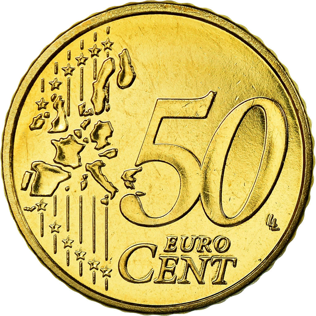 België, 50 Euro Cent, 2005, UNC-, Tin, KM:229