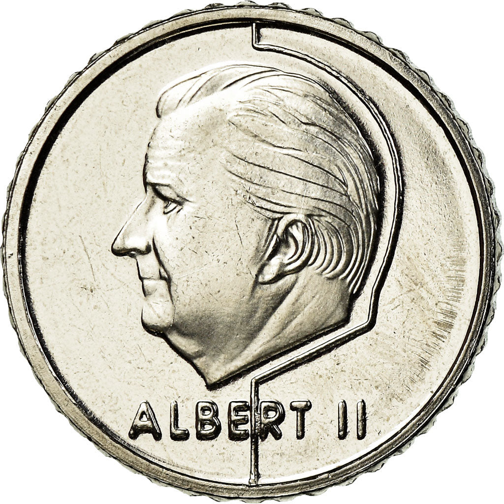 Münze, Belgien, Albert II, 50 Francs, 50 Frank, 2001, Brussels, STGL, Nickel