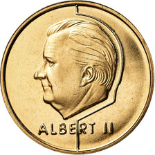 Moneta, Belgio, Albert II, 20 Francs, 20 Frank, 2001, Brussels, FDC