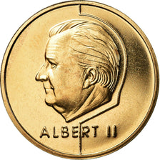 Moneta, Belgio, Albert II, 20 Francs, 20 Frank, 2001, Brussels, FDC