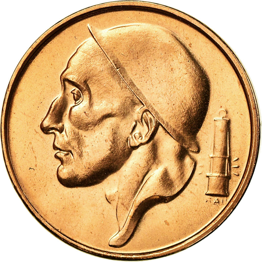 Moneta, Belgio, Baudouin I, 50 Centimes, 2001, FDC, Bronzo, KM:149.1