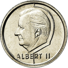 Moneta, Belgio, Albert II, Franc, 2001, FDC, Ferro placcato nichel, KM:188