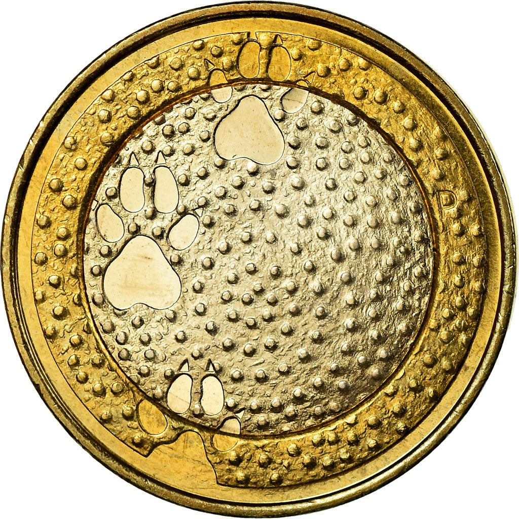 Finlandia, 5 Euro, faune, 2012, SPL, Bi-metallico, KM:185