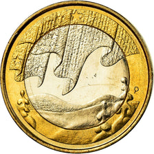 Finnland, 5 Euro, Hiver, 2012, VZ, Bi-Metallic, KM:186