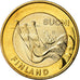 Finlandia, 5 Euro, Le barrage d'Imatrankoski, 2013, SC, Bimetálico, KM:195