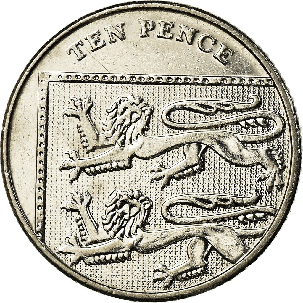 Münze, Großbritannien, Elizabeth II, 10 Pence, 2013, British Royal Mint, SS+