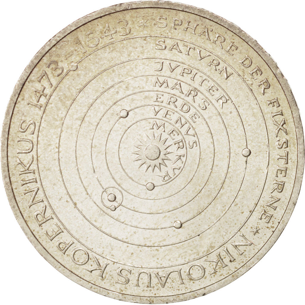 GERMANY - FEDERAL REPUBLIC, 5 Mark, 1973, Hamburg, Germany, AU(55-58), Silver...