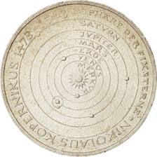 GERMANY - FEDERAL REPUBLIC, 5 Mark, 1973, Hamburg, Germany, AU(55-58), Silver...