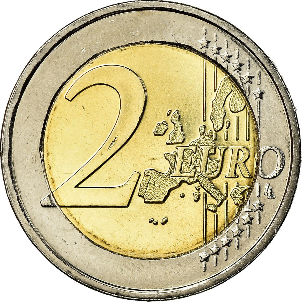 Lussemburgo, 2 Euro, 2004, BB+, Bi-metallico, KM:82