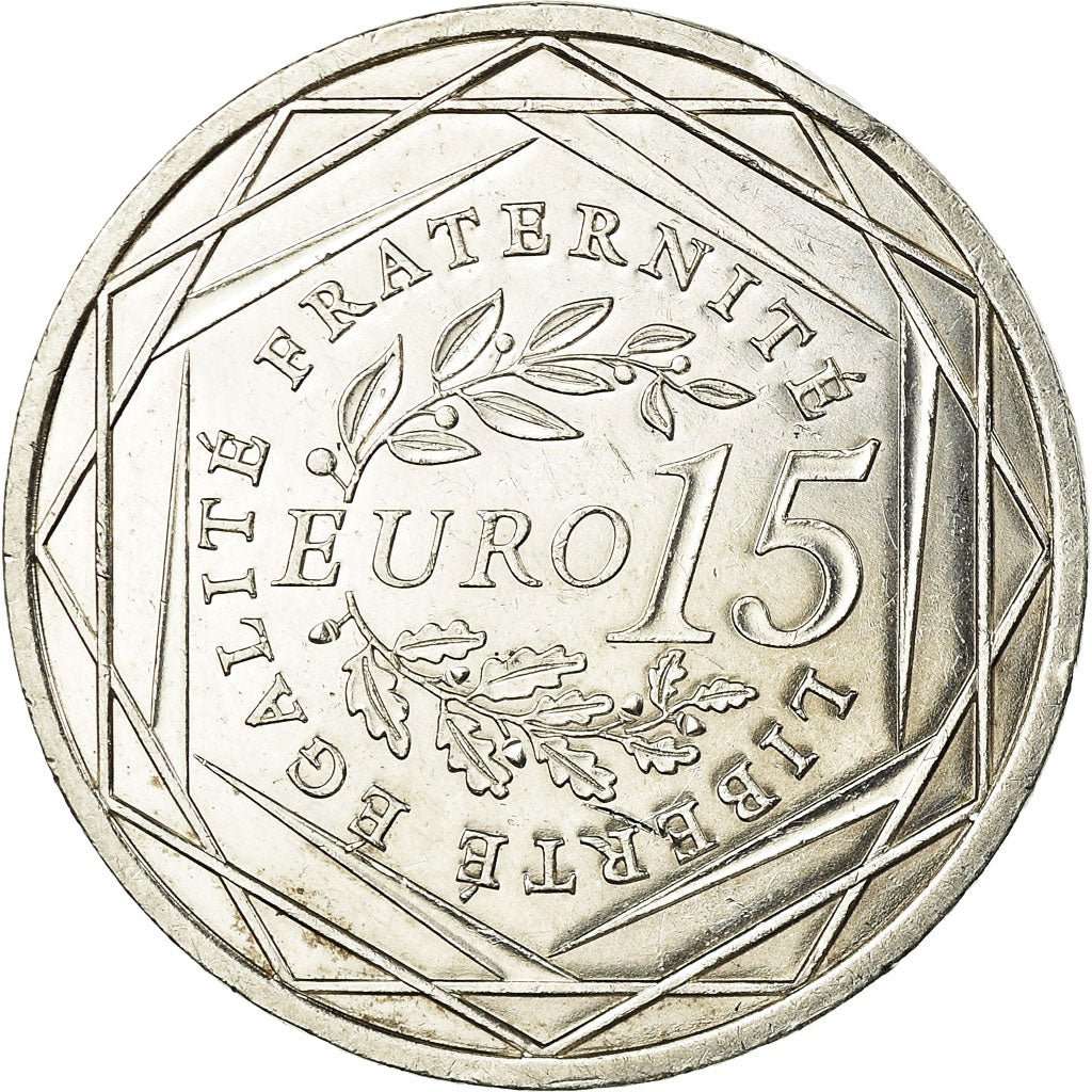 Frankrijk, 15 Euro, 2008, PR, Zilver, Gadoury:EU288, KM:1535