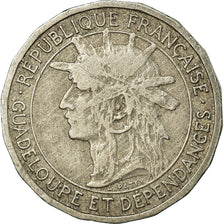 Moneta, Guadalupe, 50 Centimes, 1903, Paris, MB+, Rame-nichel, KM:45